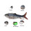 BL‑2042 650 mAh USB rechargeable LED réaliste leurre 5