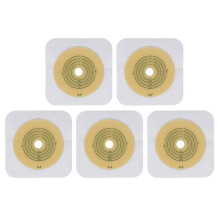 Conjunto 1: 5 piezas, anillo de barrera para ostomía a prueba de fugas