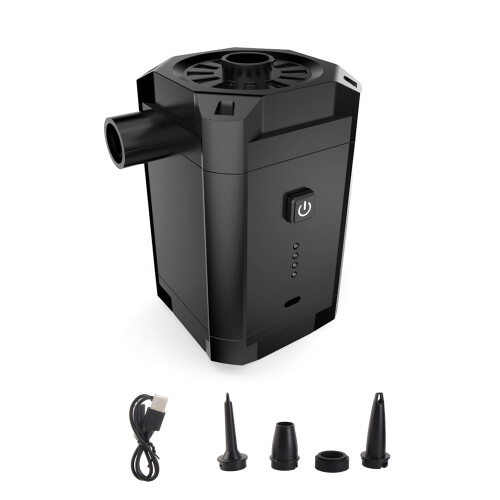 Tragbare kabellose Luftpumpe 4000PA, 5200mAh, Schwarz 2