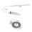 Motorcycle Fork Oil Level Gauge Kit, 60mL, Adjustable Ring, Silver 1