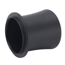 Coppa dosatrice antistatica in alluminio 51/53/54mm nera