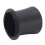 Coppa dosatrice antistatica in alluminio 51/53/54mm nera 1