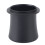 Coppa dosatrice antistatica in alluminio 51/53/54mm nera 16