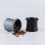 Coppa dosatrice antistatica in alluminio 51/53/54mm nera 5
