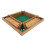 4-Player Shut The Box Game - Pine 35x35 cm,8 Dice 12