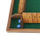 4-Player Shut The Box Game - Pine 35x35 cm,8 Dice 7
