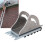 Leiter-Schuh-Set Stahl 14x5,3 cm 376 g Leiterfüße 13