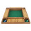 4-Player Shut The Box Game - Pine 35x35 cm,8 Dice 13
