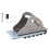 Leiter-Schuh-Set Stahl 14x5,3 cm 376 g Leiterfüße 3