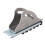 Leiter-Schuh-Set Stahl 14x5,3 cm 376 g Leiterfüße 11