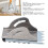 Leiter-Schuh-Set Stahl 14x5,3 cm 376 g Leiterfüße 4