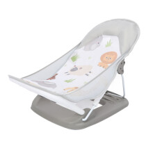 Faltbarer Baby-Badestuhl, rutschfeste Mesh-Sitzfläche, 3 verstellbare Höhen