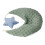 Infant Newborn Cotton Nursing Pillow Bean Design - Turquoise 15