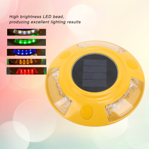 Luce solare da banchina 800mAh, 12-LED, Blu, IP68, 299g 2