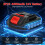 Mini Chainsaw 24V with 8000mAh Battery, 6-Inch Cordless Chainsaw 7