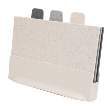 3-teiliges Kunststoff-Schneidebrett-Set, 29,5x23x7 cm