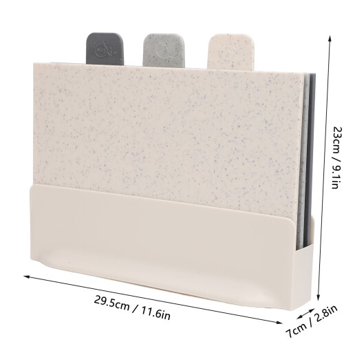 Set di taglieri in plastica da 3 pezzi – 29.5237 cm 1