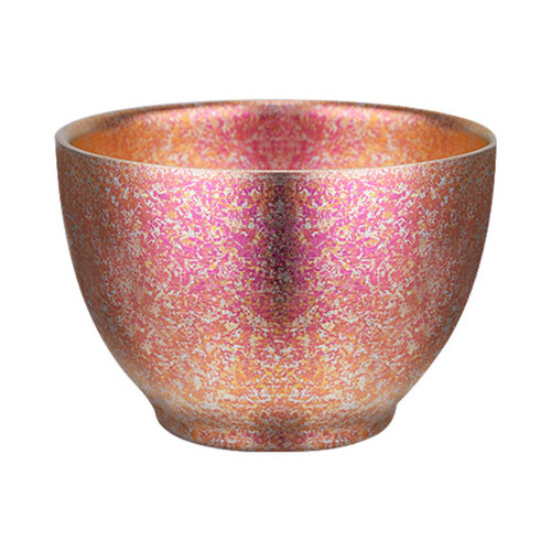 Titanium Jianzhan-Teetasse 40ml mit roter Isolierung 2
