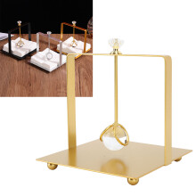 Portatovaglioli in metallo Lift - Oro, 13,5x13,5x15 cm