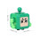Robot rilassante portatile verde in blocco ABS - Stress 2