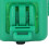 Robot rilassante portatile verde in blocco ABS - Stress 9