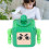 Robot rilassante portatile verde in blocco ABS - Stress 16