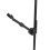 Schwarzer Fiberglas-Bogenständer 308 g 58,5  6 cm 13