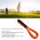 Golf-Schwung-Seiltrainer 14,2 oz Orange/Schwarz 4