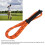 Golf-Schwung-Seiltrainer 14,2 oz Orange/Schwarz 3