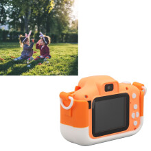 Children Camera HD 40MP Photo 1080P Video 2in IPS Screen Orange