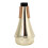 Muto di pratica per tromba 1 pezzo ABS Oro 13.3x7x2.1 cm 3