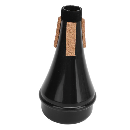 Muto per tromba da pratica in ABS 13,3x7x2,1 cm Nero