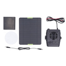Solar Powered Heater For Chicken Coops, Greenhouses, And Dog Kennels, Compact Size, Outdoor Use
