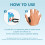 LI4 Acupressure Hand Clip 2pcs Plastic Migraine 8
