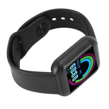 1,44-Zoll-Display Sport-Smartwatch 50 mAh schwarz IP65