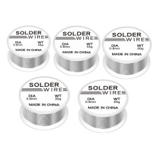 Solder Wire 0.8 Mm 30 G 5 Pieces For Electronics Soldering