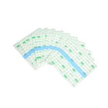 40 Stück Duschabdeckung aus transparentem PU-Film 12x12 cm DIY