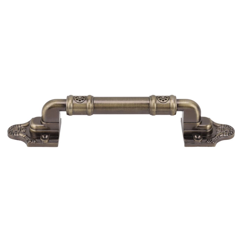 2Pcs Bronze Antique Barn Door Handles, Aluminum Alloy, Easy Install 8761335456741