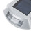 Luz solar de terraza con 12 LEDs, plateada y roja, 800 mAh 10
