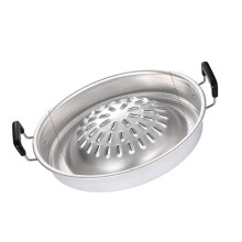 Kleines 30 cm/11,81 Zoll Aluminium BBQ-Grill-Topf