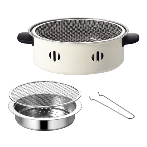 Barbecue à charbon portable de 880 g pour camping 2