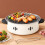 Barbecue à charbon portable de 880 g pour camping 12