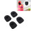 Tappo antiversamento in silicone, 4x3,5 cm, Nero, 4 pezzi 14