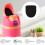 Tappo antiversamento in silicone, 4x3,5 cm, Nero, 4 pezzi 4