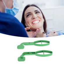 Posicionador de película radiográfica intraoral, de plástico para molares