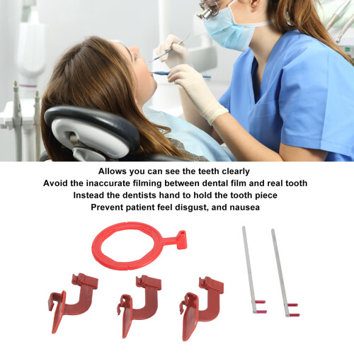 Porte-positionneur de type oral pour clip radiographique de dentition complète 2