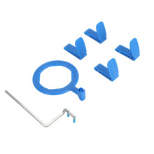 Porta clip per pellicola orale posizionatore per pellicola radiografica blu
