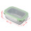 Boîte de conservation alimentaire en acier inoxydable 304 850ml 2