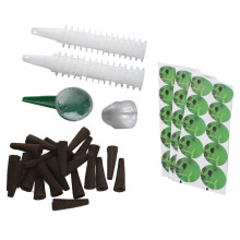 Hydroponische Pods-Set 30 Körbe 4,4 6,5 cm Farbe: N/A