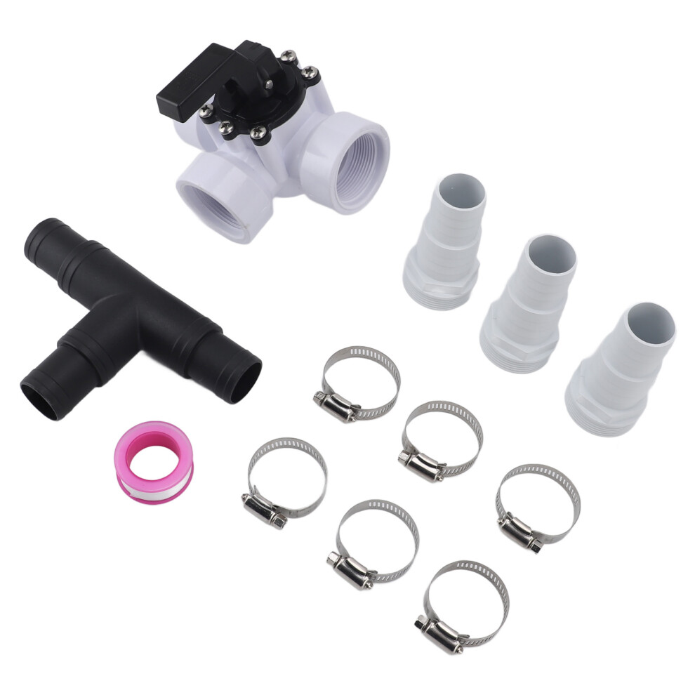 G1 1/2 Three-Way Diverter Valve With Adjustable Stop Feature 5061335462449